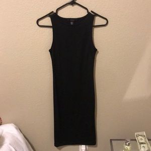 Black bodycon dress from f21